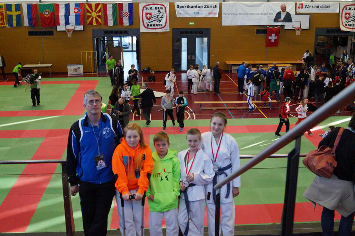 TSG Karate mit 1x Gold und 3x Silber