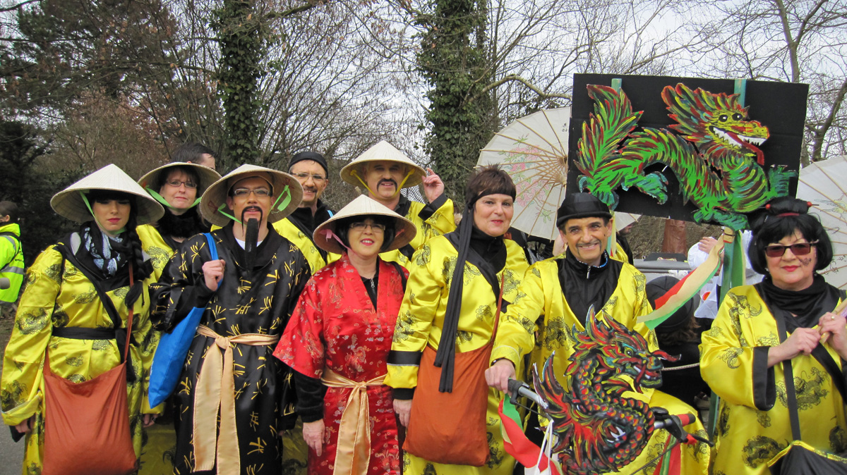 Rambazamba auch in Wiesloch-Frauenweiler