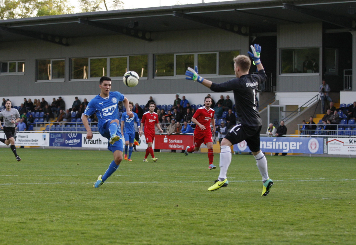 Walldorf ballert sich mit 5 : 1 ins Badische Pokalfinale