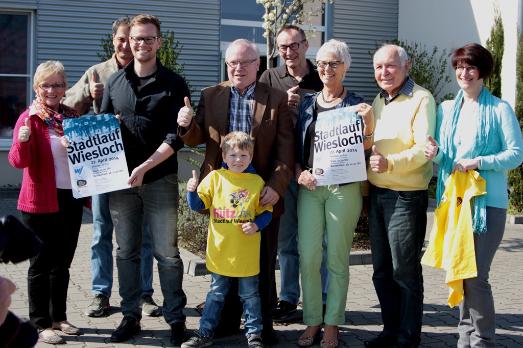 Heute ist ab 10 Uhr Stadtlauf Wiesloch