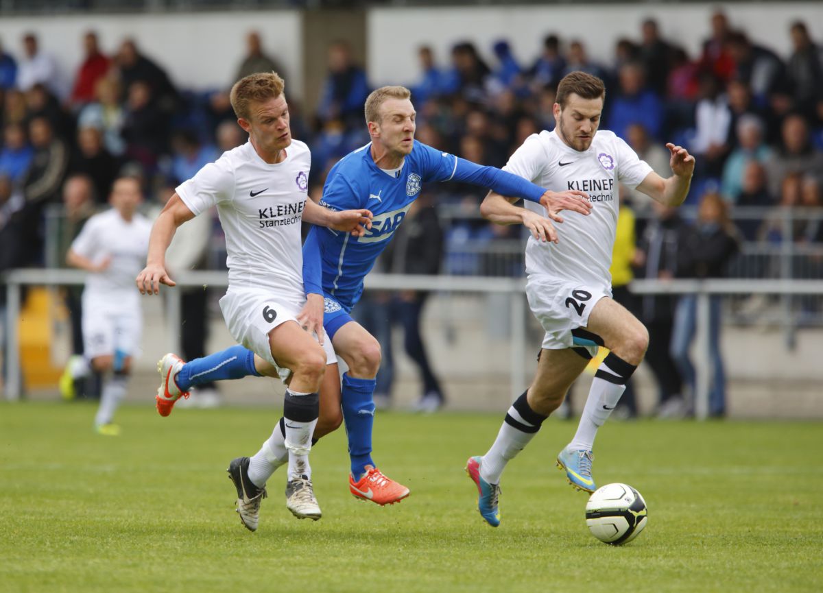 FC-Astoria Walldorfs vorletztes Heimspiel der Saison