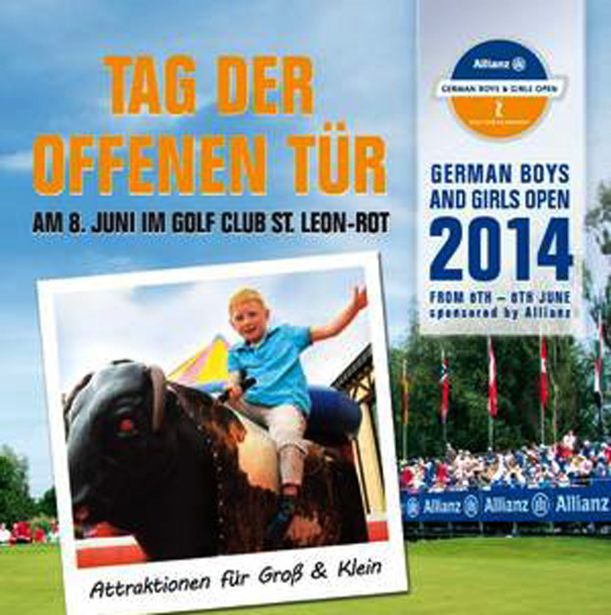 TAG DER OFFENEN TÜR am 08. Juni im Golf Club