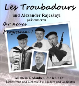 Les Troubadours StadtBü-Plakat-Bild