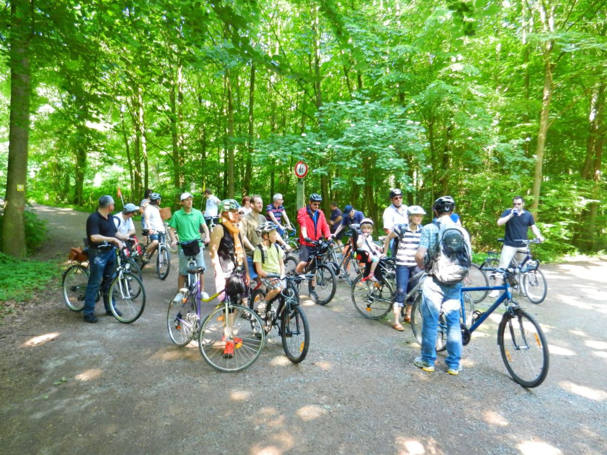 Neubürgerradtour mit Bürgermeisterin Christiane Staab am 31. Mai