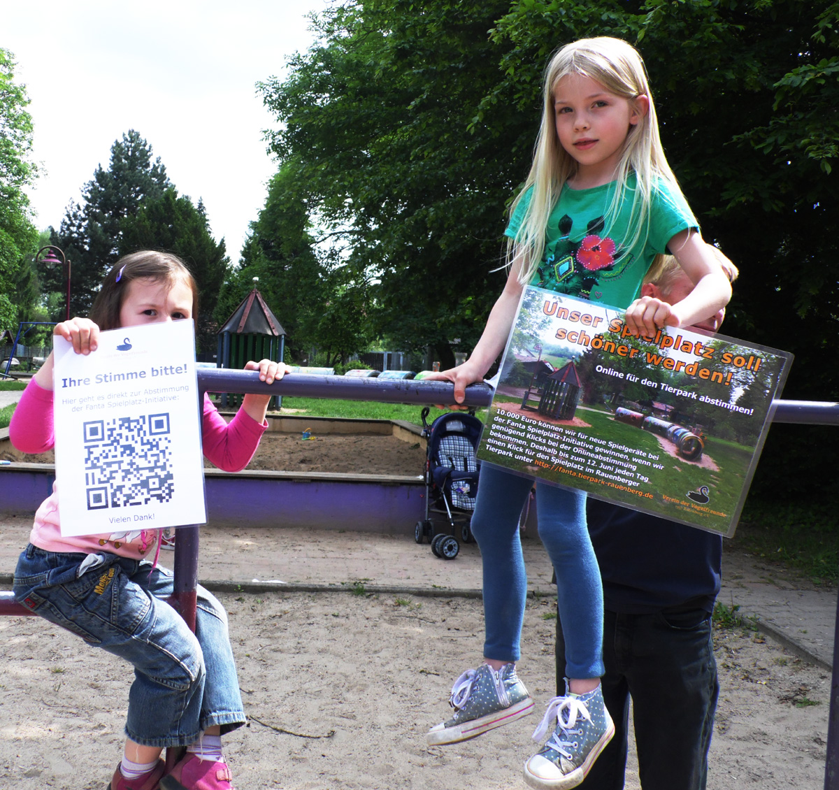 Endspurt: Heute schon für den Spielplatz im Rauenberger Tierpark abgestimmt??? !!!