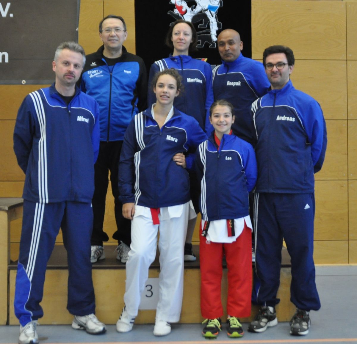 Tae Kwon Do, Wiesloch 4 x Gold, 1 x Bronze bei badischer Technikmeisterschaft