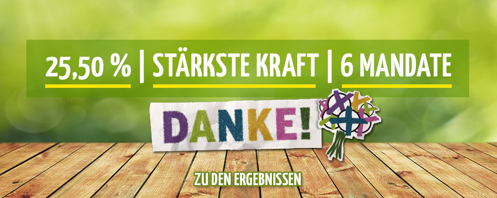 Grüne gewinnen im gesamten Wahlkreis