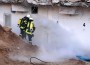 “Versteckter Brand” in Dehnungsfuge – Feuerwehr löschte mit CO2