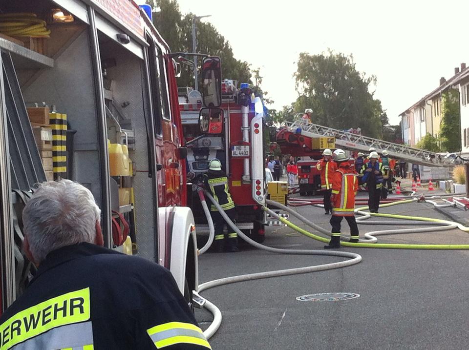 Dachgeschoss – Brand in Neulußheim