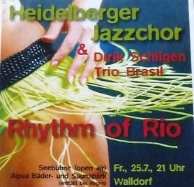 Heute: Heidelberger Jazzchor auf der Seebühne