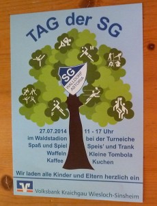 Plakat Tag der SG P1050346