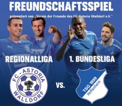 Freundschaftsspiel FCA vs TSG Hoffenheim morgen 18 Uhr in Walldorf