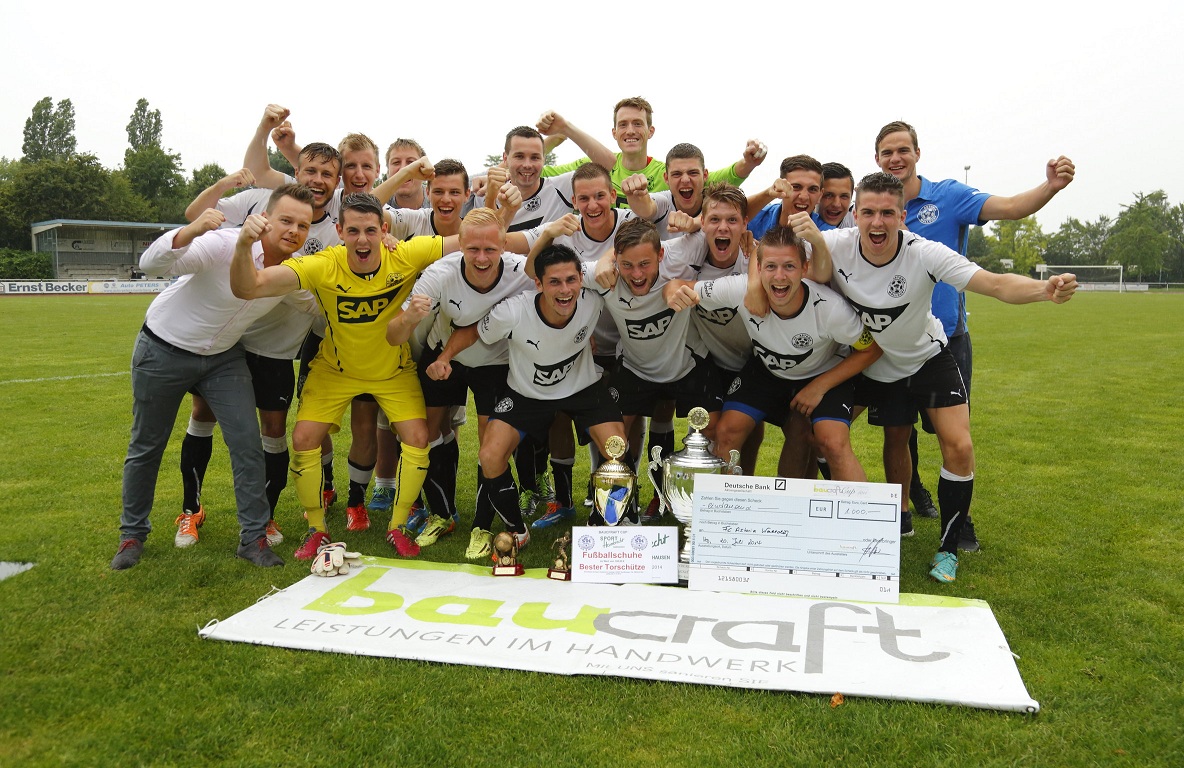 U23 gewinnt den BauCraft Cup 2014 in Kirchheim