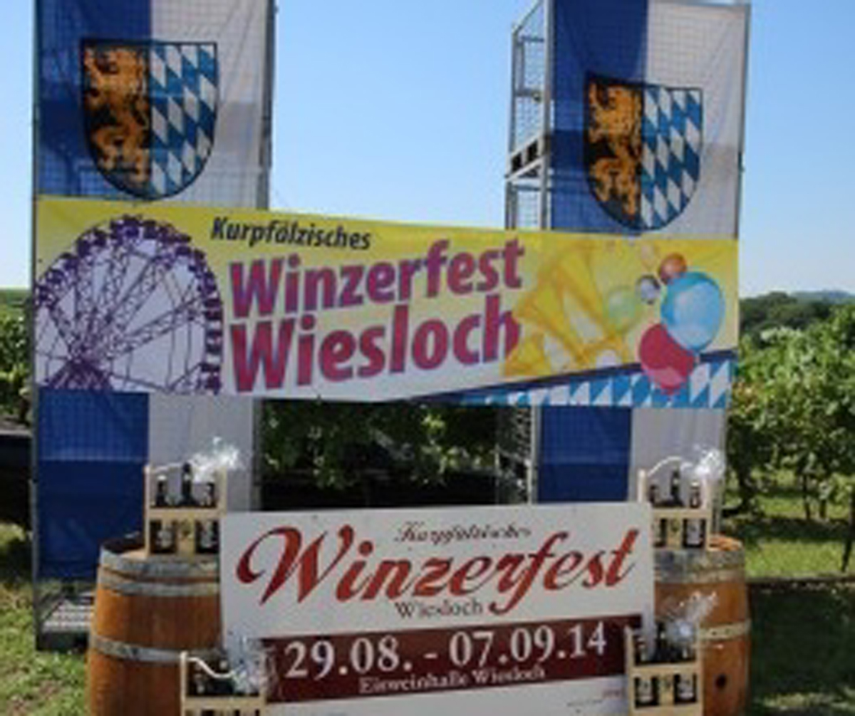 Winzerfest Wiesloch 2014 wirft seine Schatten voraus…