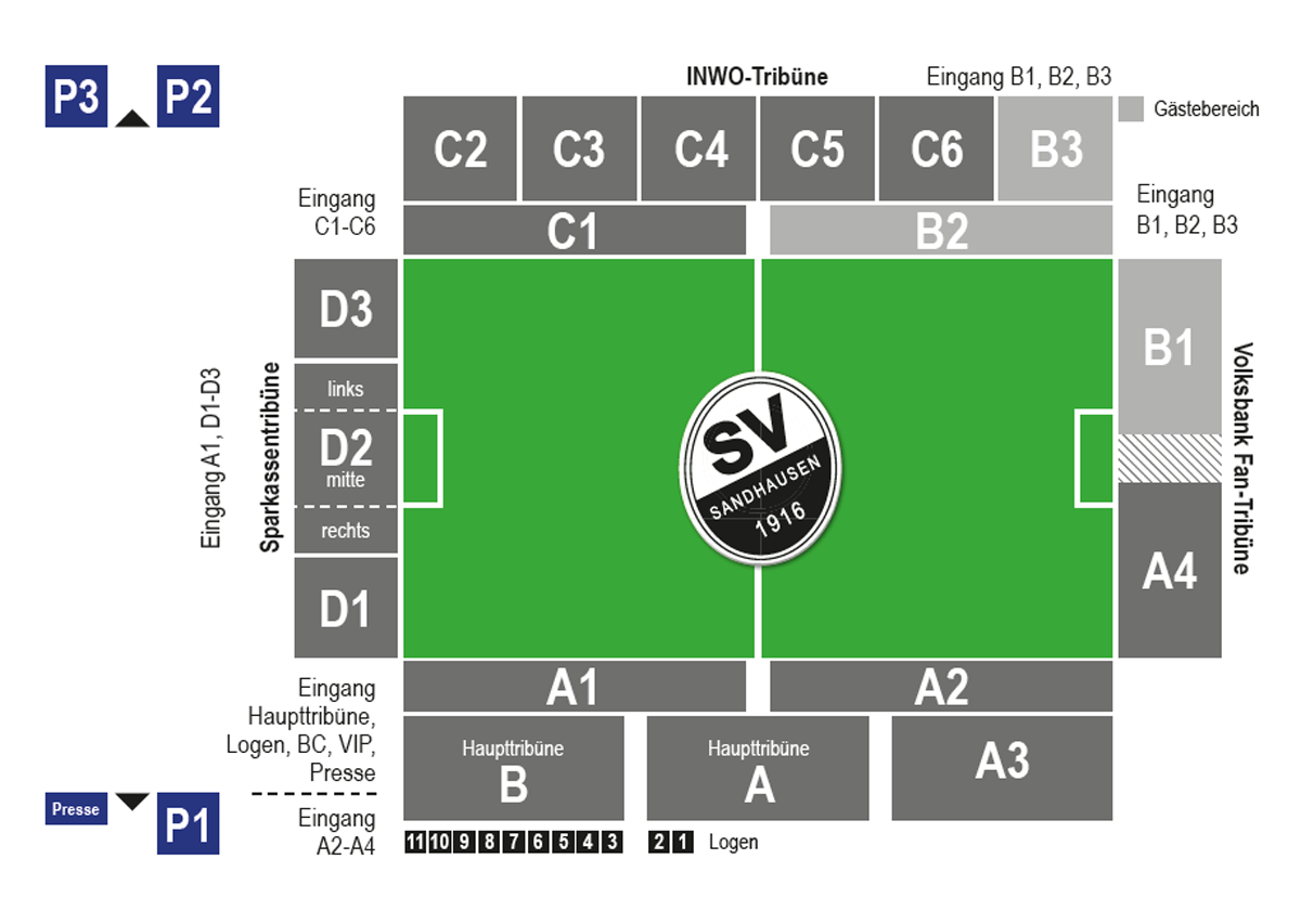 SV Sandhausen vor der Generalprobe gegen Eintracht Frankfurt