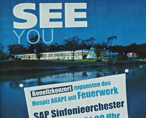 Heute: SAP Sinfonieorchester auf der Seebühne im AQWA.