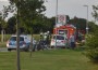 Unfall zwischen Motorrad und PKW – keine Verletzten – erste Bilder