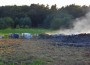 St. Leon-Rot: Erneut Strohballenlager in Brand – Bericht mit Bildern