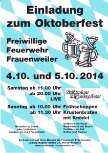 Oktoberfest Frauenweiler