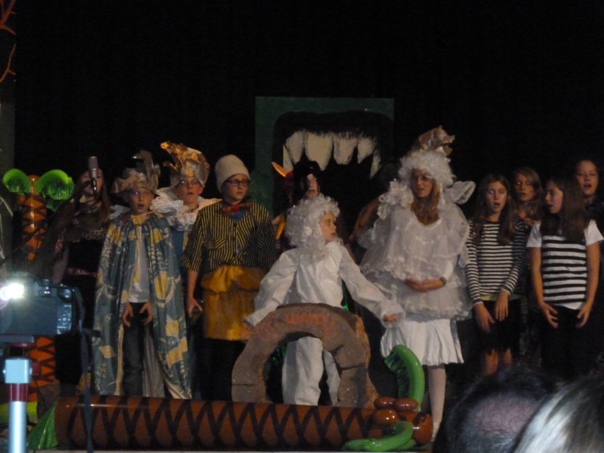 „Shakespeare Games“ der Musiktheater-AG des Walldorfer Gymnasiums