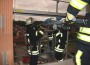 Feuerwehr Wiesloch mit der Drehleiter in Tairnbach zu Gast