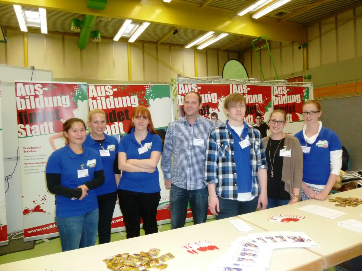 „Jahrmarkt der Berufe“ im Walldorfer Schulzentrum