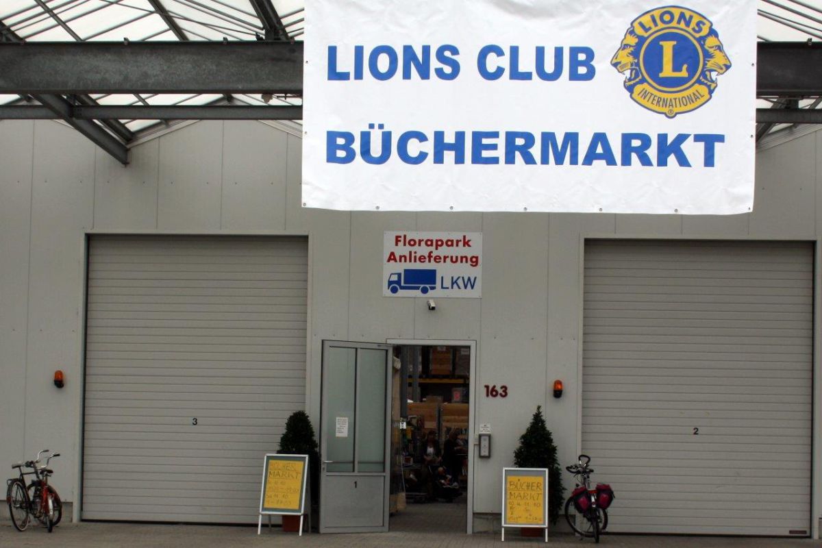 Lions Club bittet um Bücherspenden.