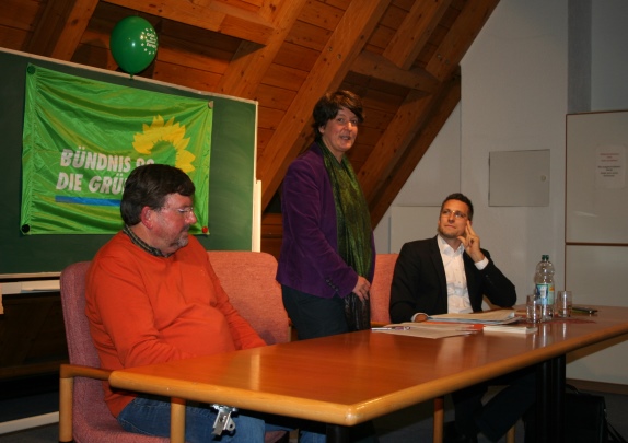 Staatssekretärin Gisela Splett erläuterte die Neuregelung der Landesbauordnung (LBO)