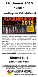 Augenblicke 2015 im Kirchenkino