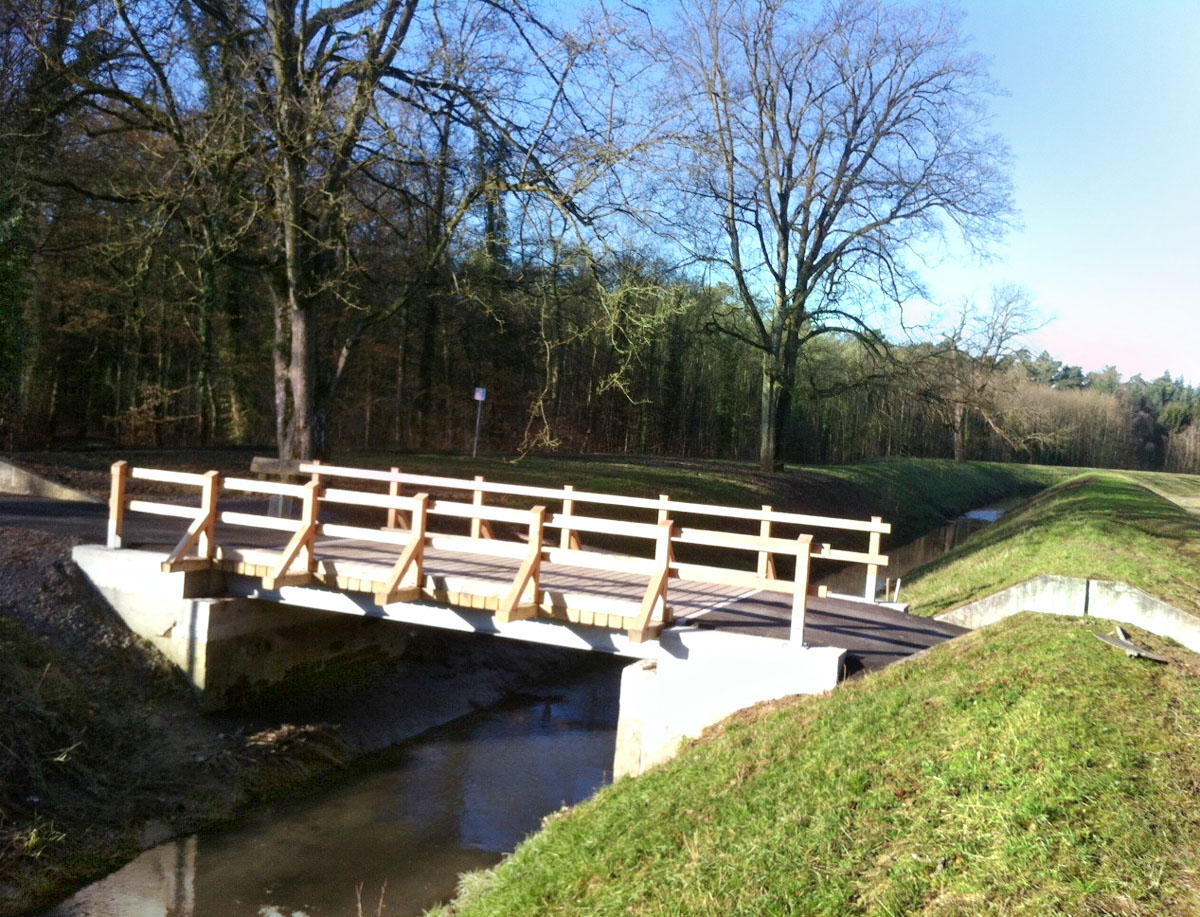 Reilinger Brücke saniert