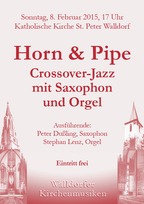 Heute: “Horn & Pipe” in St. Peter Walldorf