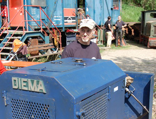 Feldbahn- und Industriemuseum: Fahrt in den Frühling