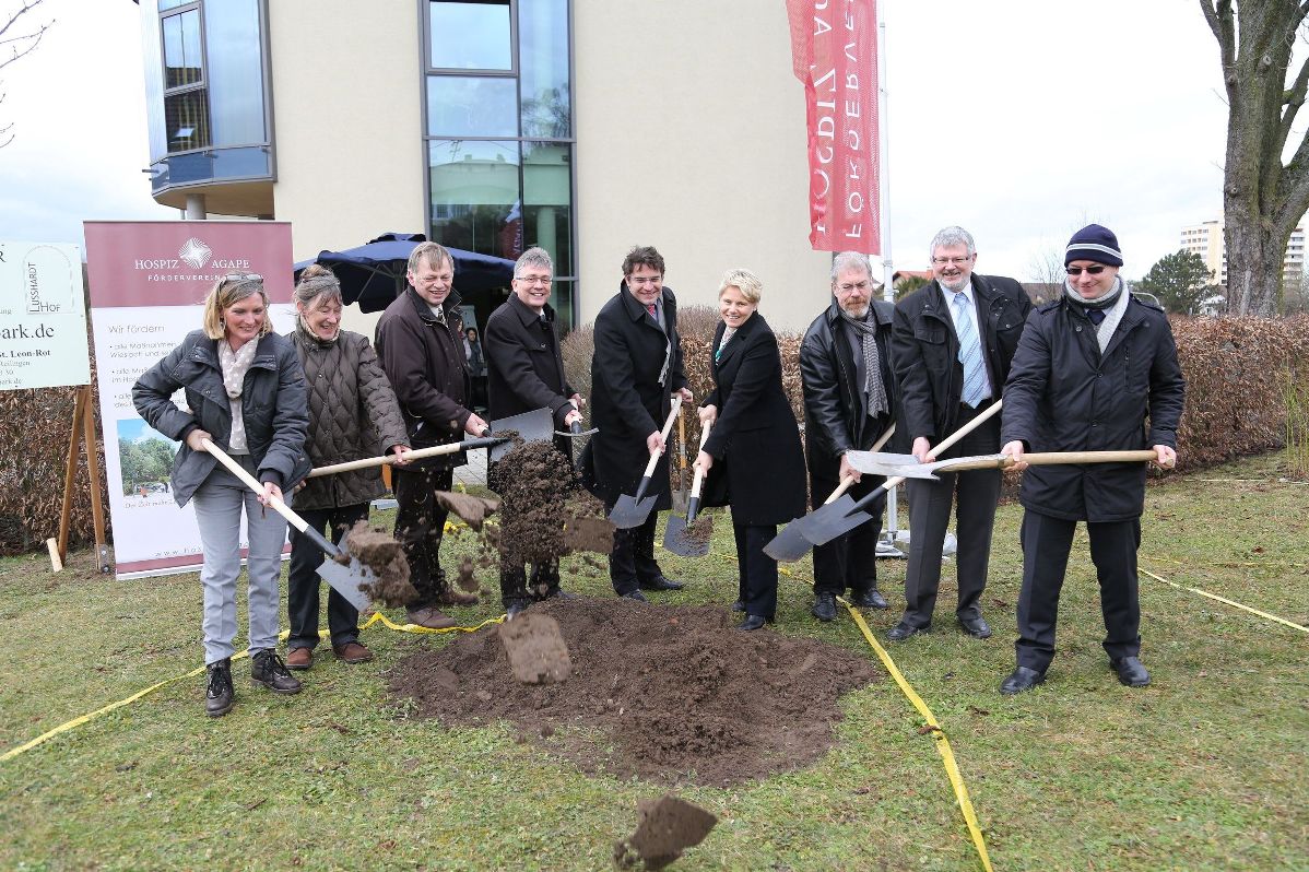 Ein „Inselgarten“ für Hospiz Agape