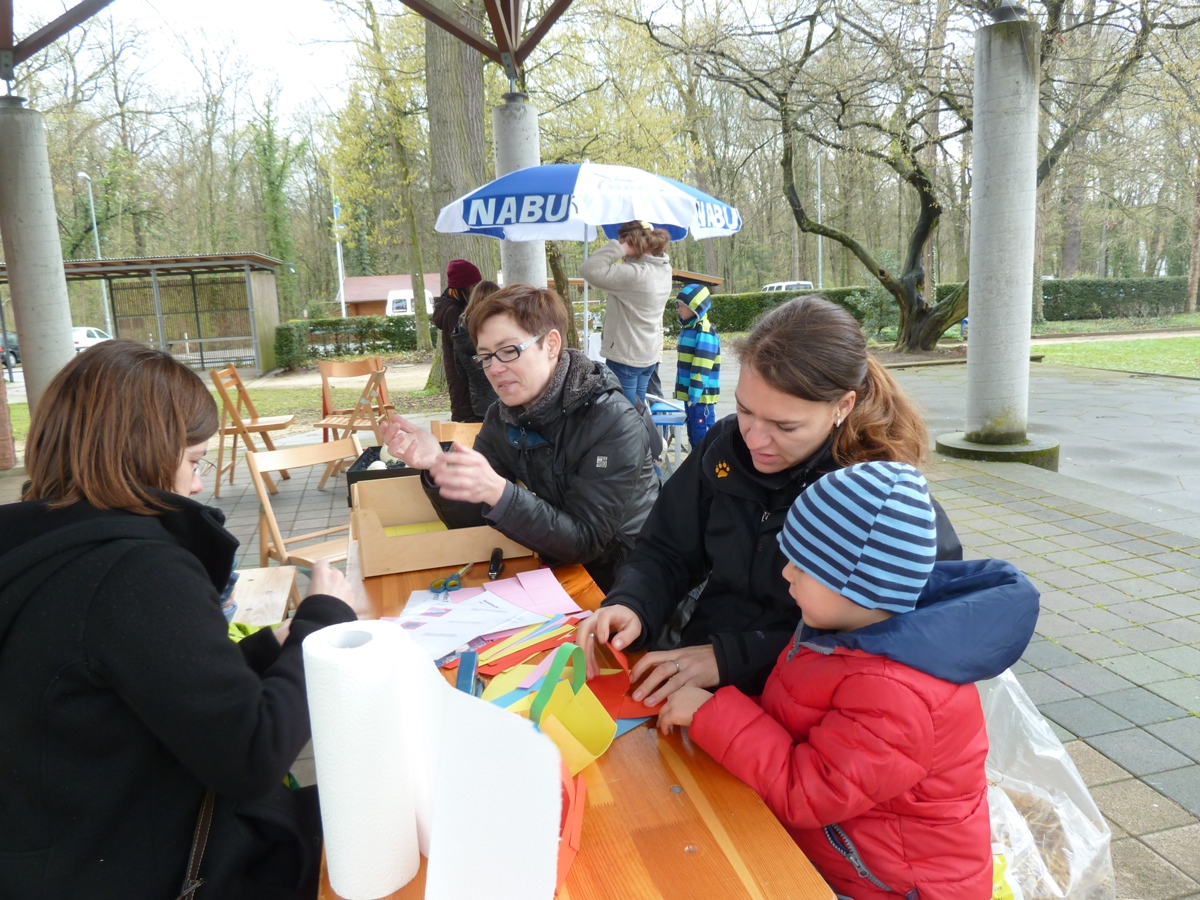 Kükentreffen mit dem NABU und WiWa Familie