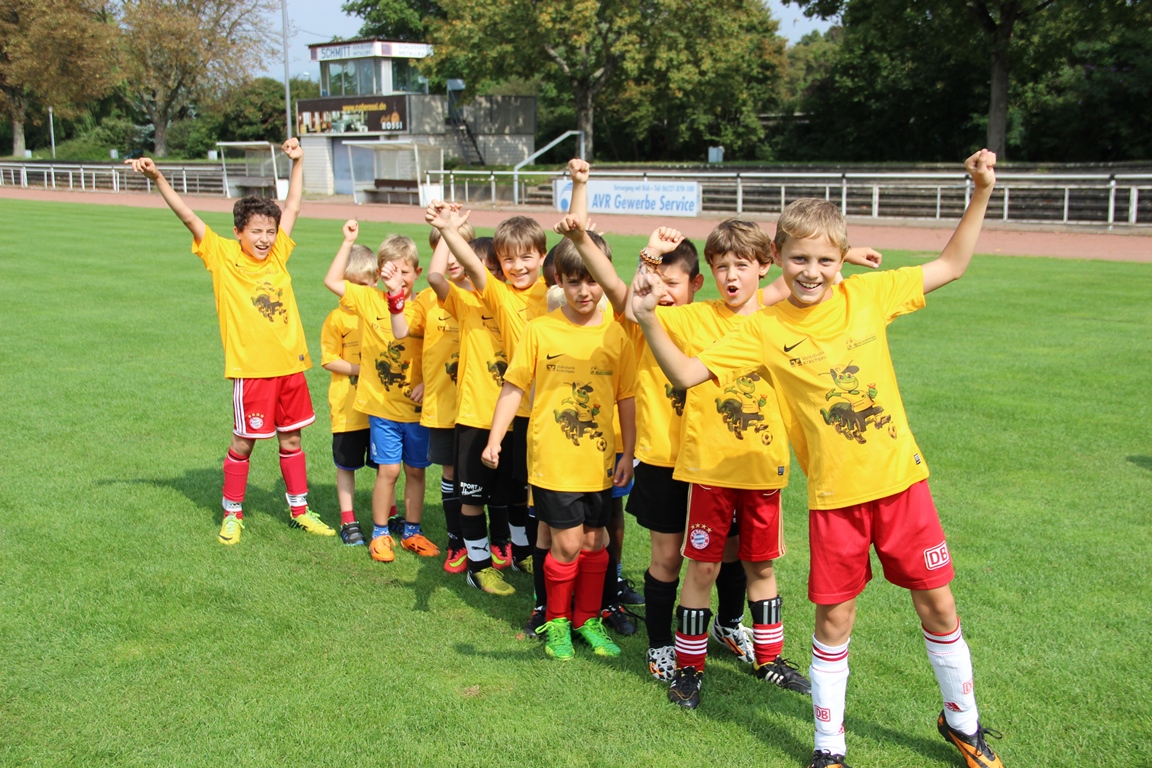 Drei Tage Spaß für Kids in Tonis Fußball-Camp