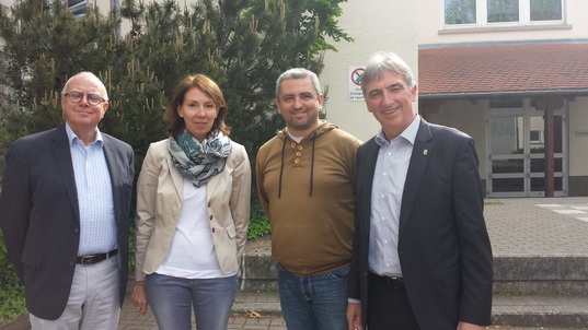 CDU: Karl Klein besucht die Gerbersruhschule Wiesloch