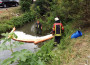 Wiesloch: Öl im Bach