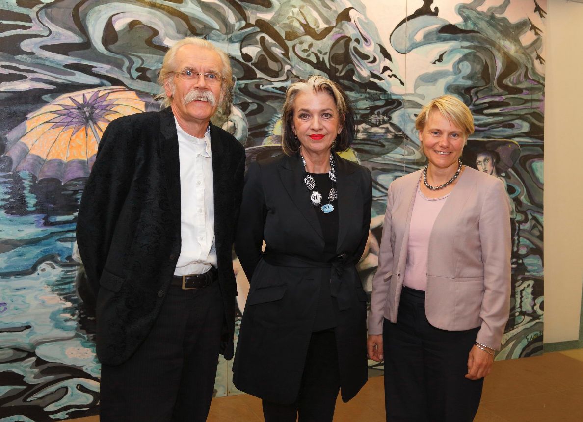 Eva Schaeuble bei „Kunst im Rathaus“