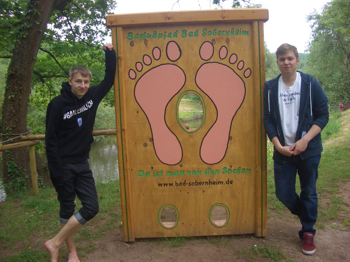 Die “Flotte Socke” in Idar-Oberstein