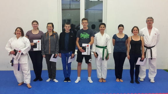 Karate Kyu Prüfung in Wiesloch