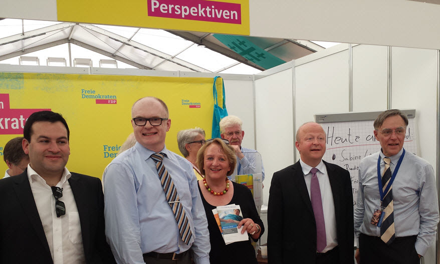 Christlche Liberale beim Evangelischen Kirchentag in Stuttgart