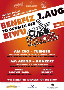 CUP N ROLL – Benefit-Kooperation mit dem Rock & Popverein!