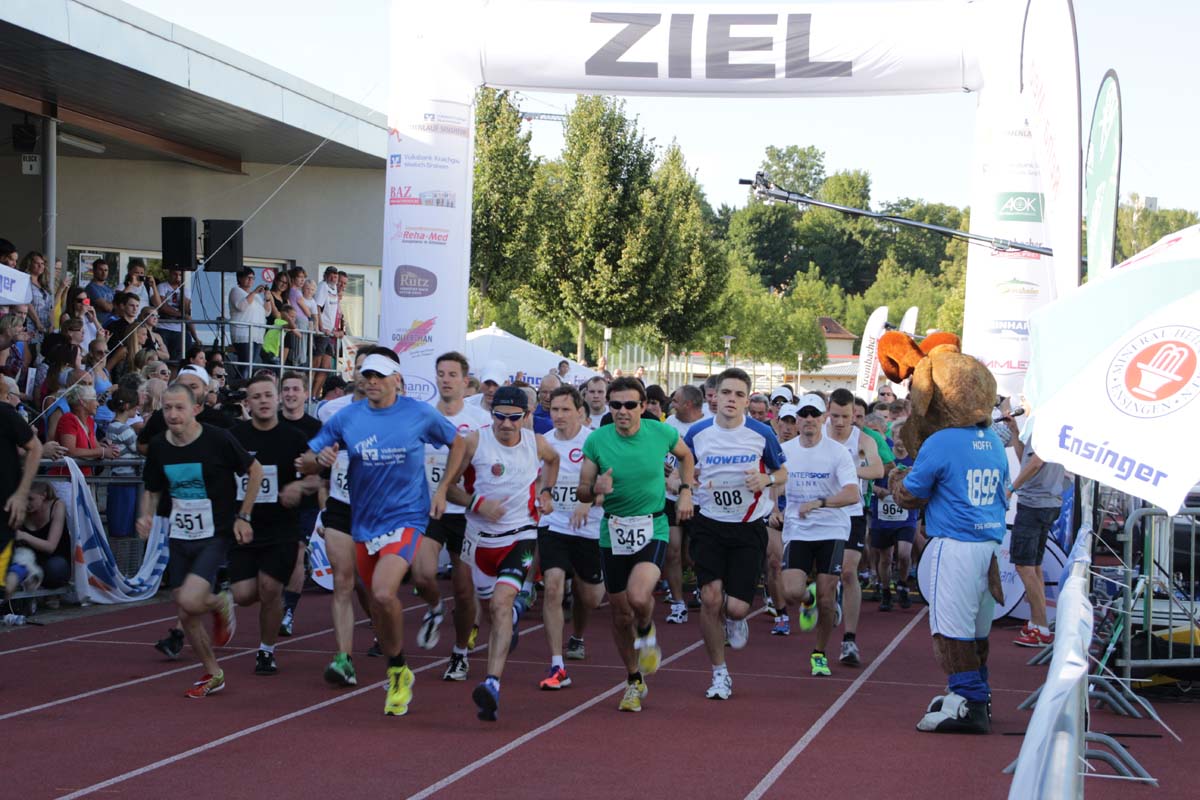 Volksbank Kraichgau Firmenlauf Sinsheim