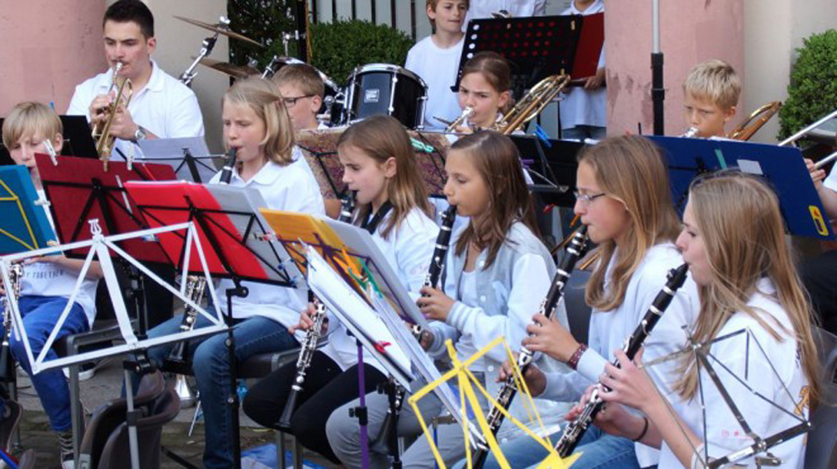 Wunsch-Serenade der Stadtkapelle Wiesloch