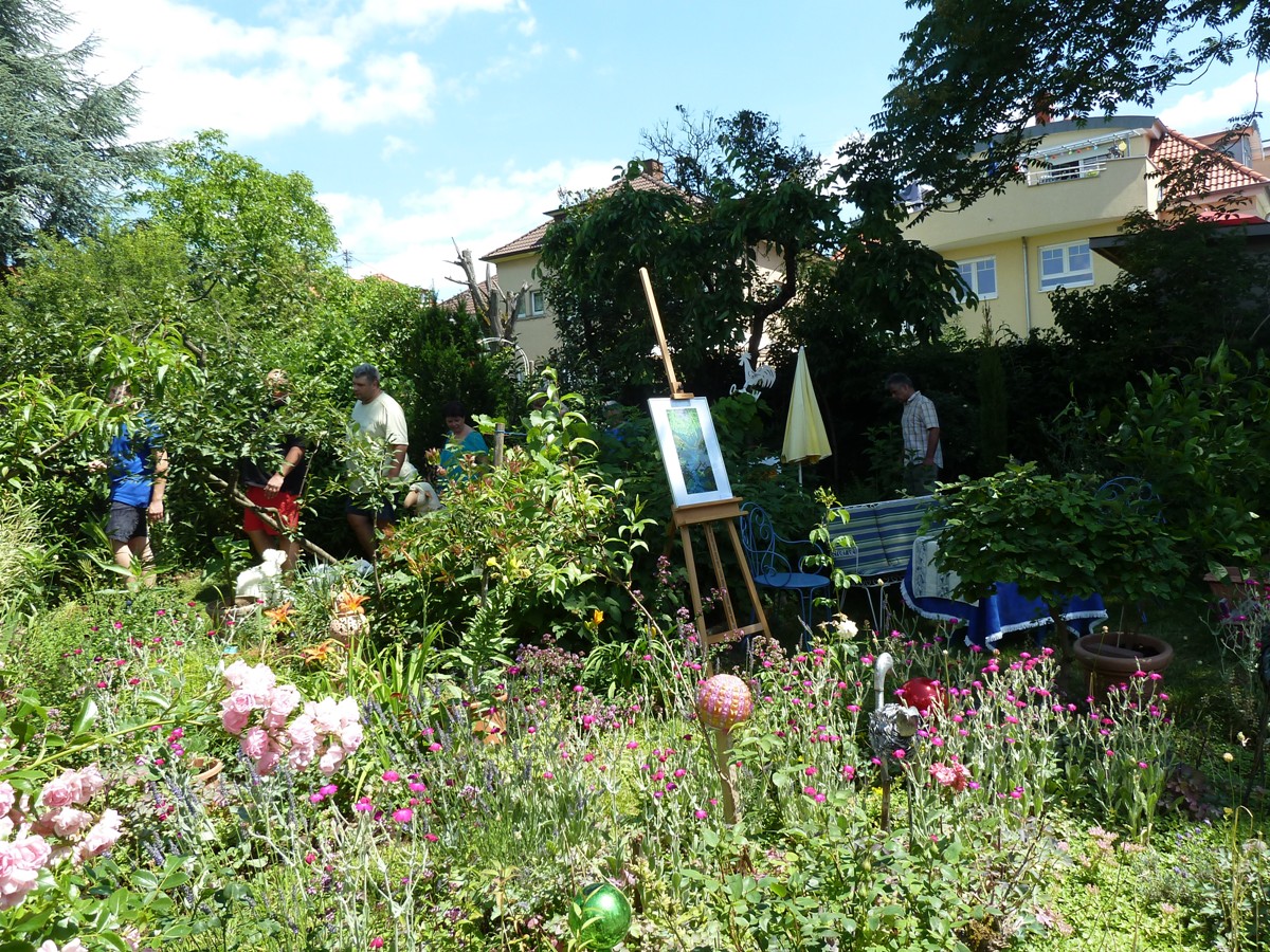 Spaziergang durch die Gärten in Wiesloch und Walldorf WiWaLokal