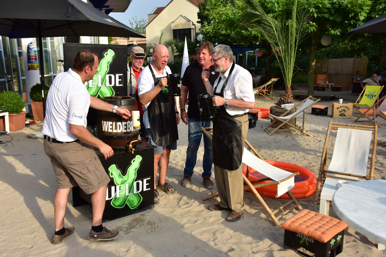 Bilder vom „tropischen“ Stadtfest in Wiesloch