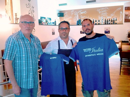 Trikot-Sponsoring „Trattoria Italia“