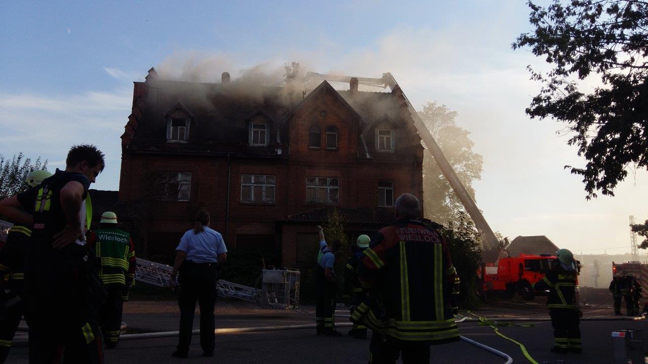 Ehemaliges Verwaltungsgebäude in Brand