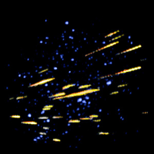 Meteor_burst, Meteorstrom