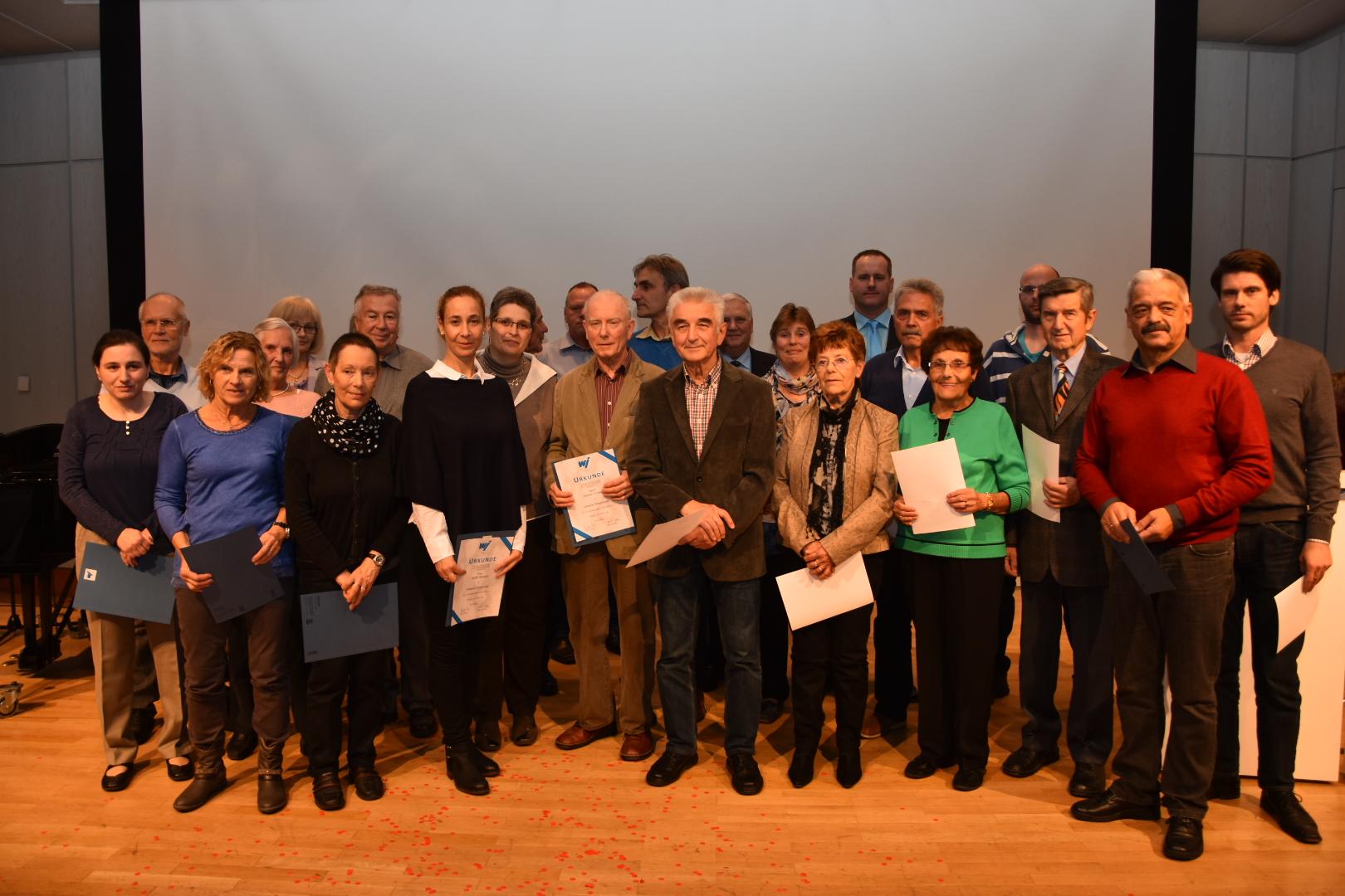 Ehrungsabend der TSG Wiesloch
